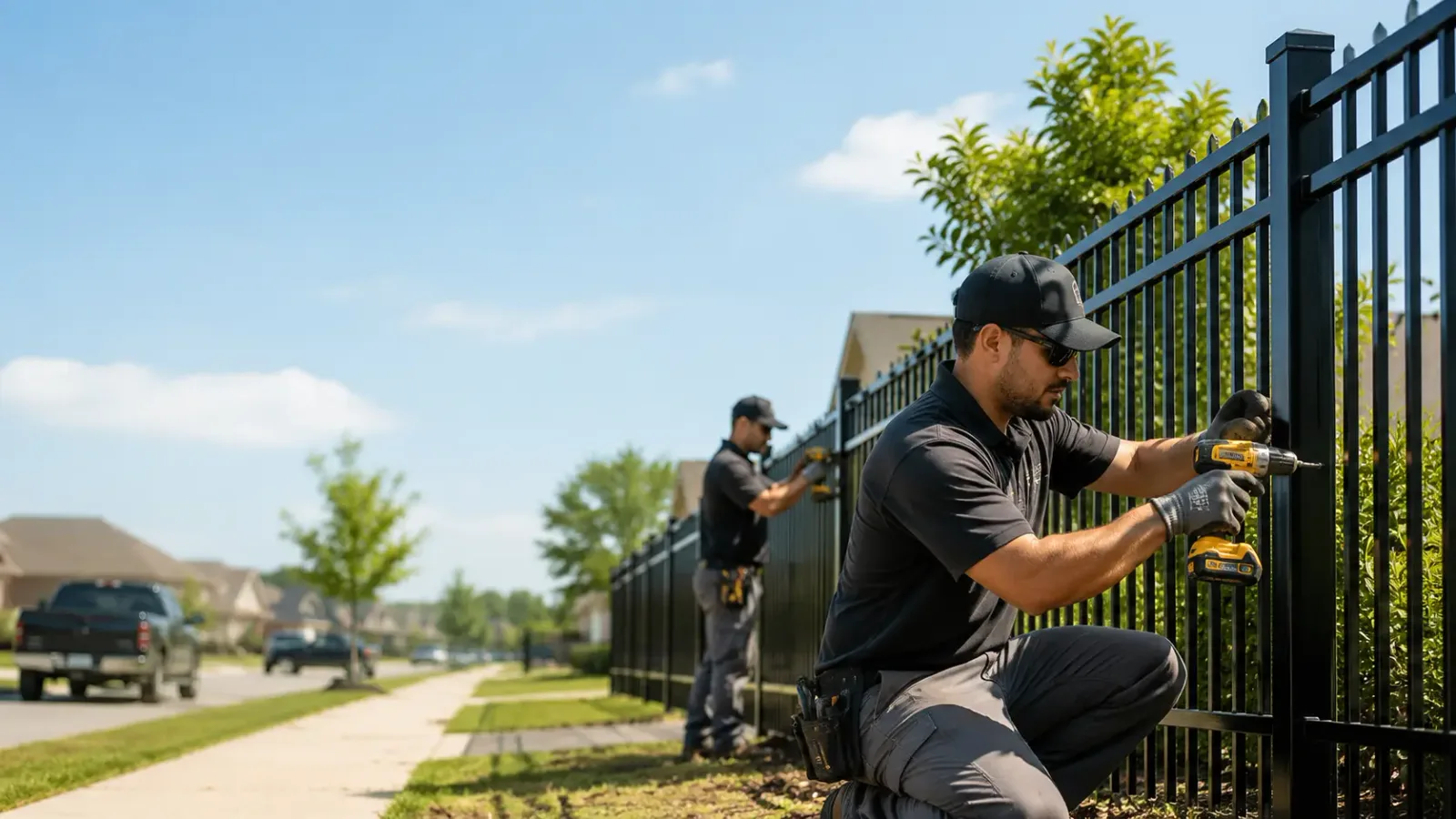 Metal Fence Installation in Pamplin, VA